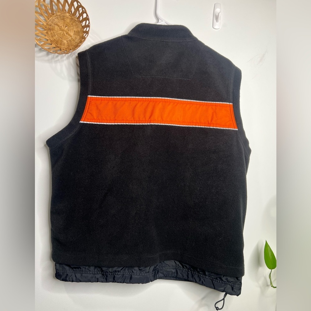 Men’s Harley Davidson Full Fleece Vest Size XL - Picture 9 of 9